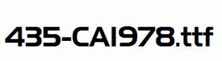 fonts 435-CAI978.ttf