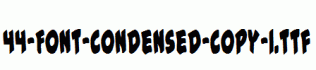 fonts 44-Font-Condensed-copy-1.ttf