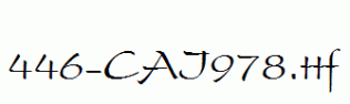 fonts 446-CAI978.ttf