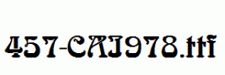 fonts 457-CAI978.ttf