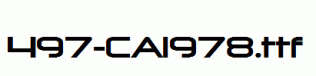 fonts 497-CAI978.ttf