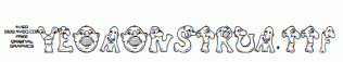 fonts 4YEOmonstrum.ttf