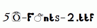 fonts 50-Fonts-2.ttf