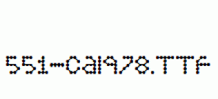 fonts 551-CAI978.ttf