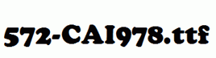 fonts 572-CAI978.ttf