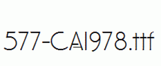 fonts 577-CAI978.ttf