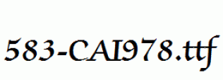 fonts 583-CAI978.ttf