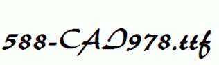 fonts 588-CAI978.ttf