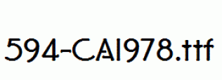 fonts 594-CAI978.ttf