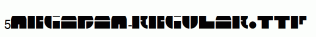 fonts 5Megabam-Regular.ttf