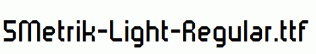 fonts 5Metrik-Light-Regular.ttf