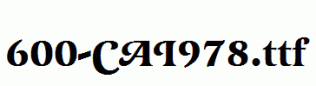 fonts 600-CAI978.ttf