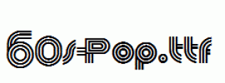 fonts 60s-Pop.ttf