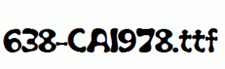 fonts 638-CAI978.ttf