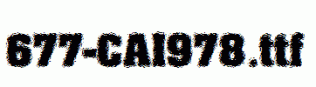 fonts 677-CAI978.ttf
