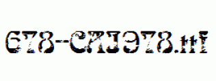 fonts 678-CAI978.ttf