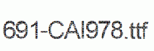 fonts 691-CAI978.ttf