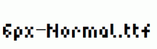fonts 6px-Normal.ttf
