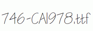 fonts 746-CAI978.ttf