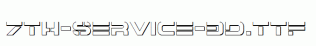 fonts 7th-Service-3D.ttf
