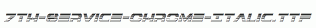 fonts 7th-Service-Chrome-Italic.ttf
