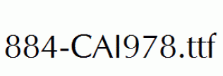 fonts 884-CAI978.ttf