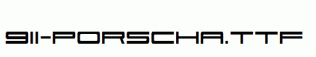 fonts 911-Porscha.ttf