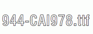 fonts 944-CAI978.ttf