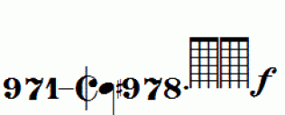 fonts 971-CAI978.ttf