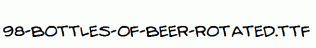 fonts 98-Bottles-of-Beer-Rotated.ttf
