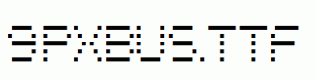 fonts 9pxbus.ttf