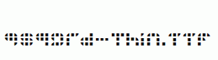 fonts 9sqgrd-Thin.ttf