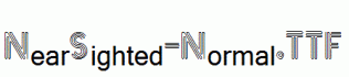 fonts NearSighted-Normal.ttf