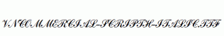 fonts VnCommercial-ScriptH-Italic.ttf