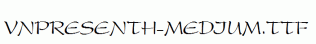 fonts VnPresentH-Medium.ttf