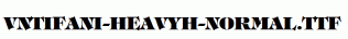 fonts VnTifani-HeavyH-Normal.ttf