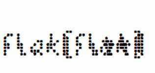 fonts flak-.ttf
