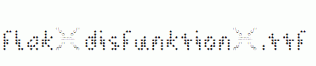 fonts flak-disfunktion-.ttf