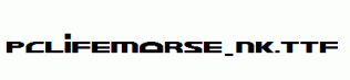 PCLifeMorse-NK.ttf