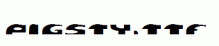 PIGSTY.ttf