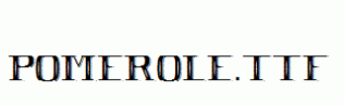 POMEROLE.ttf