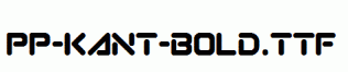 PP-Kant-Bold.ttf