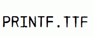 PRINTF.ttf