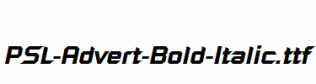 PSL-Advert-Bold-Italic.ttf