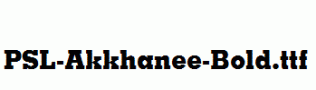 PSL-Akkhanee-Bold.ttf