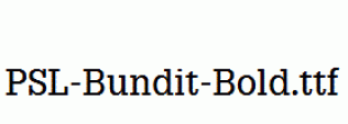 PSL-Bundit-Bold.ttf