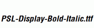 PSL-Display-Bold-Italic.ttf