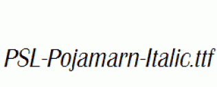 PSL-Pojamarn-Italic.ttf