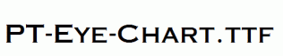 PT-Eye-Chart.ttf