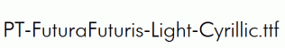 PT-FuturaFuturis-Light-Cyrillic.ttf